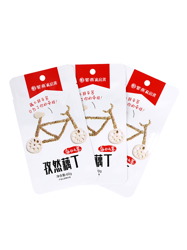 Ламинированная пищевая матовая отделка для закусок пластиковый упаковочный пакет