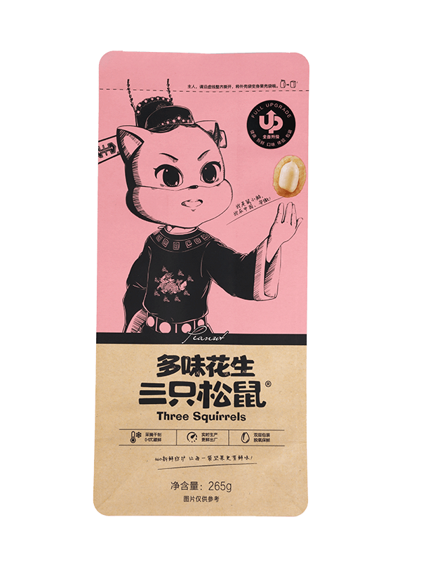 Полиэтиленовый пакет нового дизайна с индивидуальной печатью для упаковки закусок